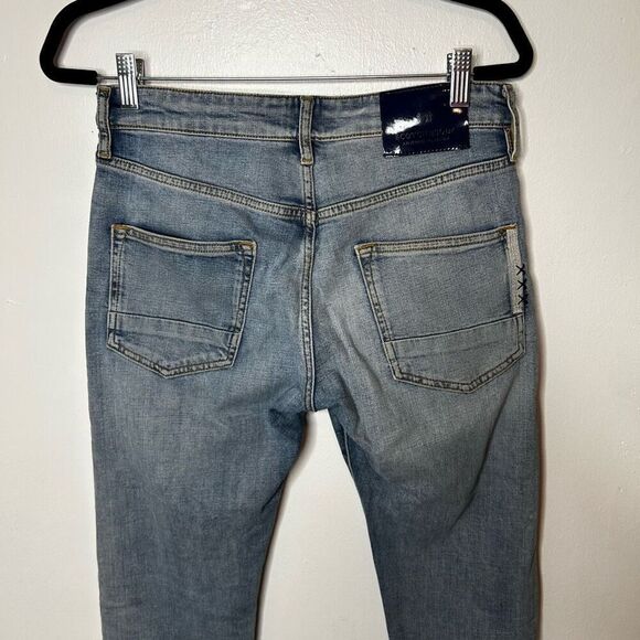 Scotch & Soda Essentials Ralston Slim Organic Cotton Men's Jeans Size 28x32 Aqua - Picture 10 of 16